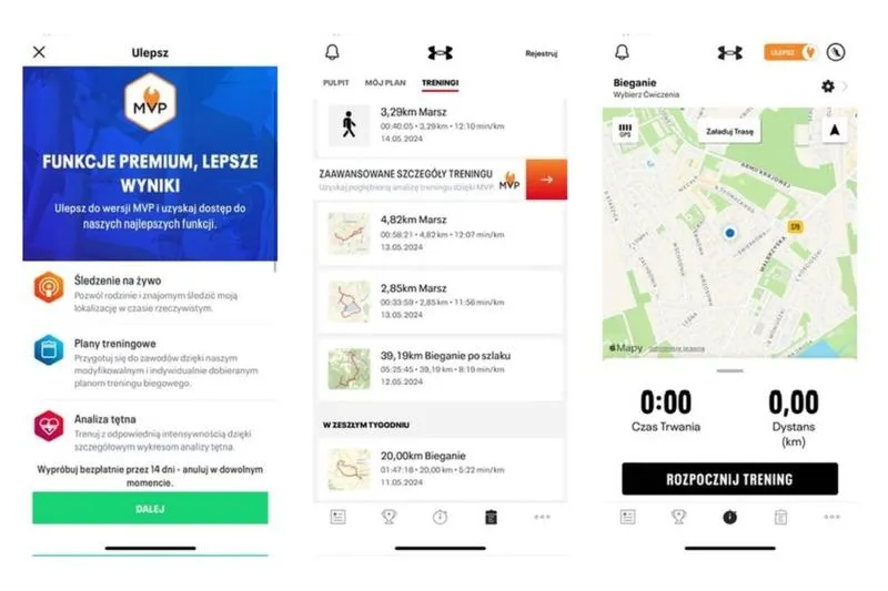 Aplikacje do biegania