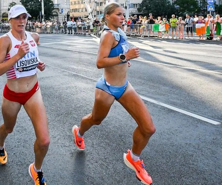 Kolka podczas biegania