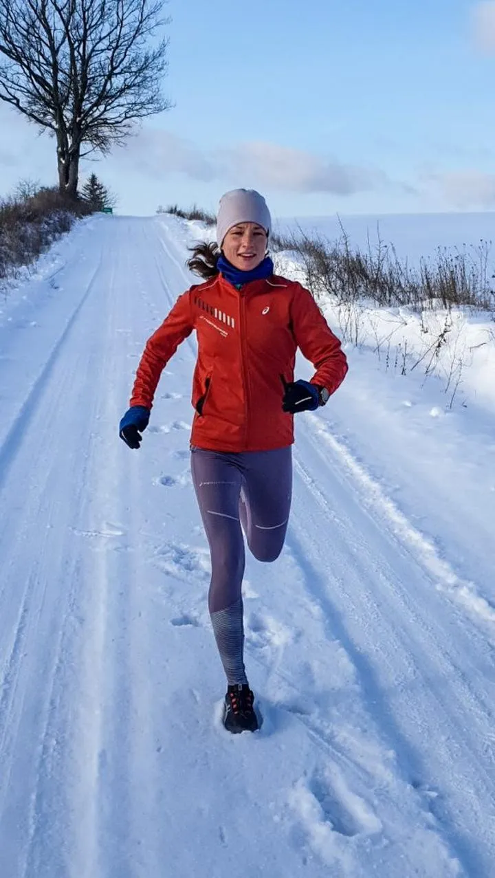 Ubiór na zimowe bieganie